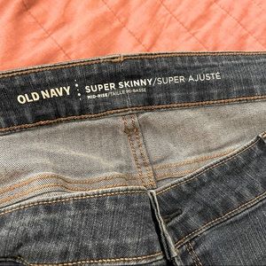 OLD NAVY 👖 | super skinny mid-rise jeggings